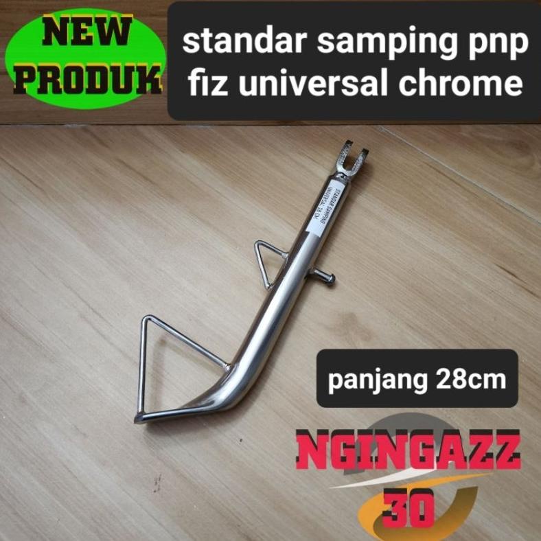 Kekinian - standar samping pnp fiz f1z rx king rxk ninja cb cbr vixion universal panjang 28cm 28 cm 