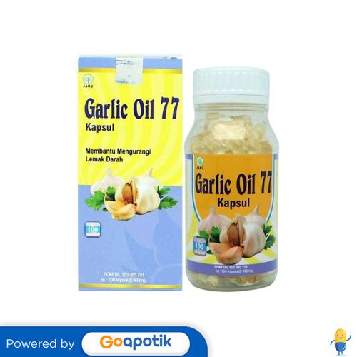 GARLIC OIL 77 BOTOL 100 KAPSUL