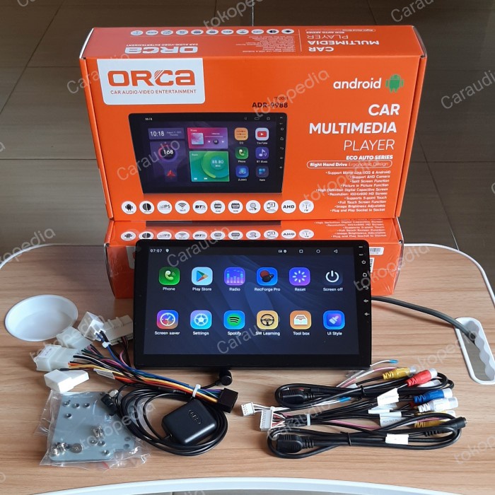 Baru Head Unit Android 10 Inch Orca Adr 9988 Dsp Android 10" Orca Hemat