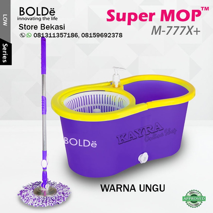 BOLDE Super MOP M777X / SUPERMOP BOLDE / BOLDE SUPER PEL / M777X ASLI