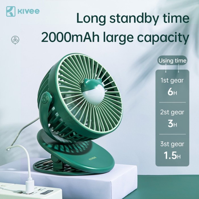 Sale kipas angin mini portable kipas angin kivee 2000mah usb desktop fan /KIPAS ANGIN MINI/KIPAS