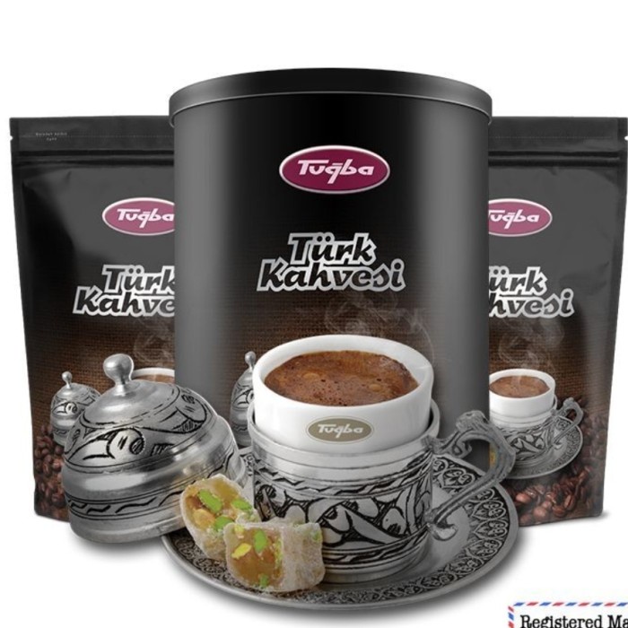 

Tugba Turkish Coffee , Mirvari / Osmnali coffee 220 gram & 210 gram