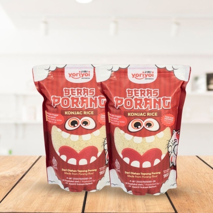 

Beras Porang 1 kg Yoriyoi