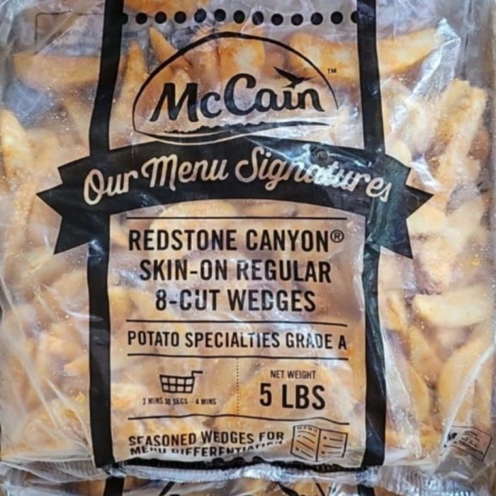 

Kentang Mccain Wedges Grade A USA 2.27 Kg