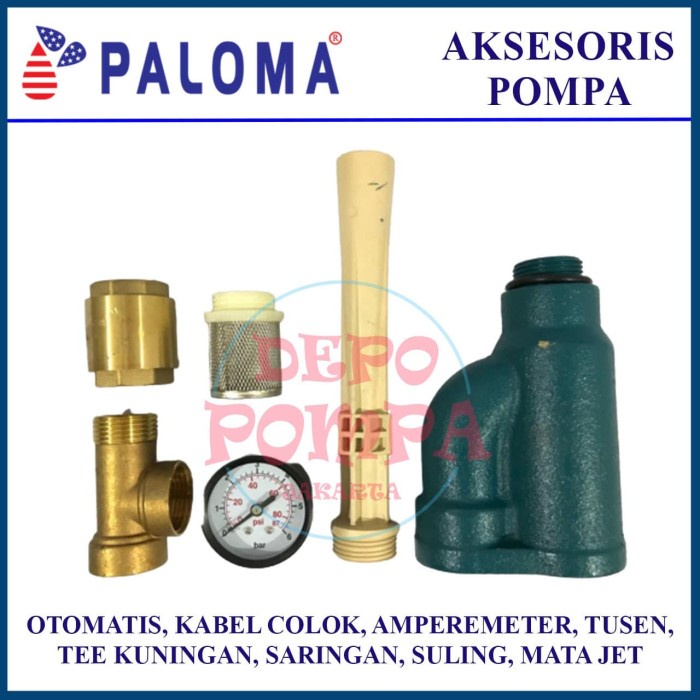 Baru Pompa Air Jet Pump Paloma 370 Jp Usa - Tembaga Best Seller