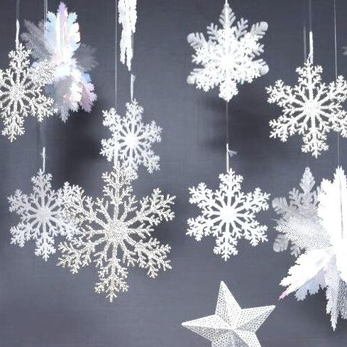 

Trend Dekorasi Snowflake Kayu Gantungan Pohon Pinus Parcel Natal Salju Putih Limited Edition