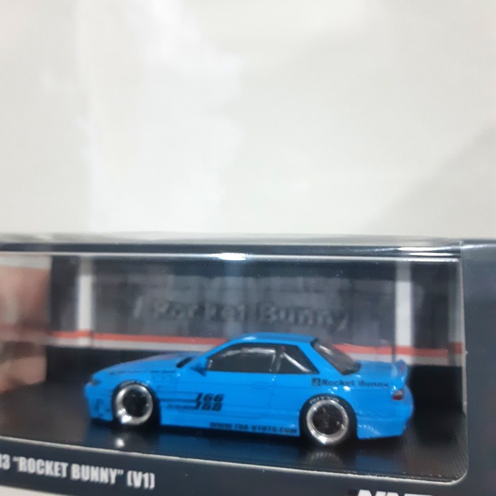 ✅COD Inno64 Nissan Silvia S13 Rocket Bunny V1 Blue Inno 64 Bisa Gojek