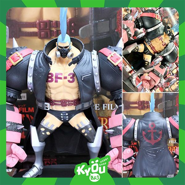 DXF Figure Franky - The Grandline Men Vol.12 One Piece Film Red