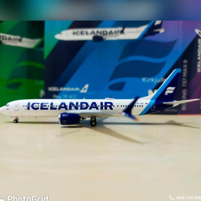 Icelandair Boeing 737 Max 9 Tf-Icc Ng Model 1:400