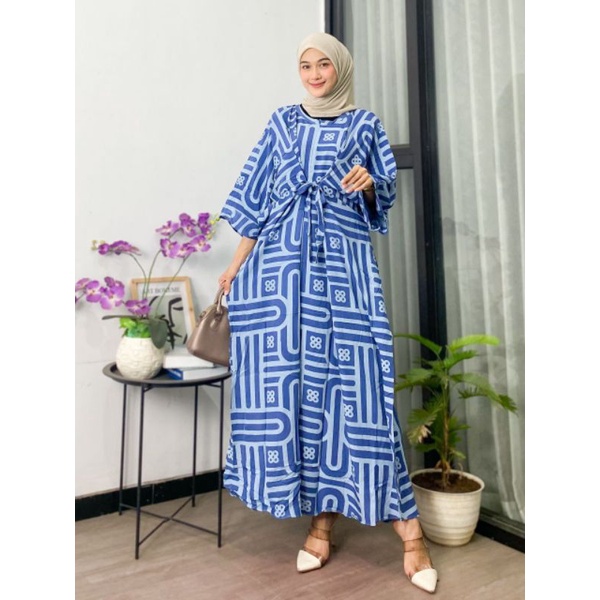 gamis kaftan wanita modern baju gamis kaftan viral gamis kaftan batik baju gamis kaftan batju batik 