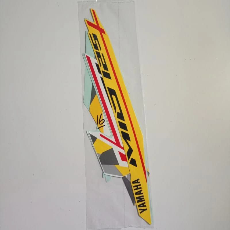 Striping stiker Mio M3 kuning