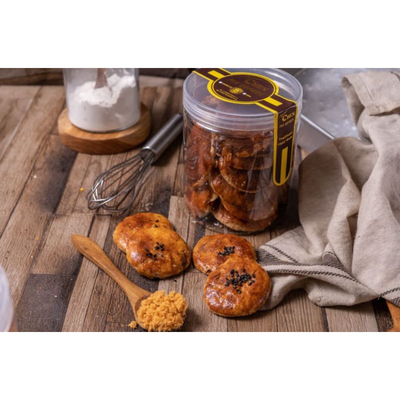 

Kue Kering Biskuit Pia Geprek Just In Jakarta Oleh-Oleh Khas Jakarta - Isi 15 Pia