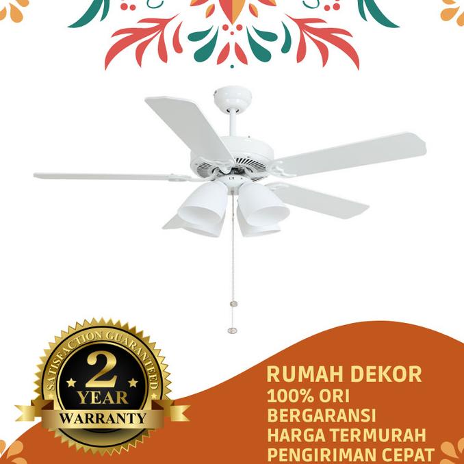 Kipas Angin Gantung Plafon Mt Edma 52In Royal Plus, Lampu Kipas Plafon