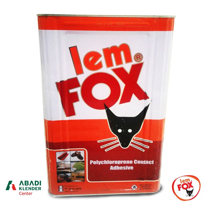 

Lem Kuning / Lem Kayu / Lem Hpl / Lem Vinyl Fox 14Kg