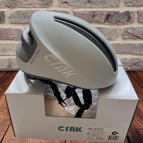 Helm Sepeda CRNK ARC HELMET - WHITE