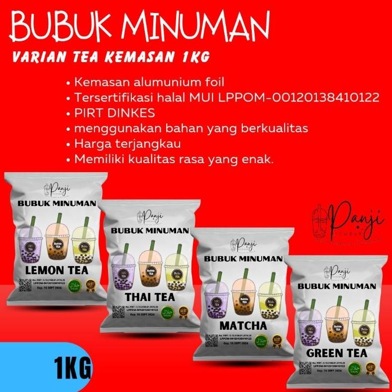 

Promo - BUBUK MINUMAN RASA 1KG / SERBUK MINUMAN ANEKA RASA / BUBUK MINUMAN KEKINIAN / MINUMAN INSTAN / MINUMAN BOBA SERBUKMINUMANANEKA RASA BUBUK MINUMAN KEKINIAN BUBUK MINUMAN