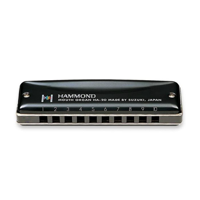 

✨Sale Suzuki Harmonica Hammond Mouth Organ Ha-20 Key Of G 464000025 Terbaru