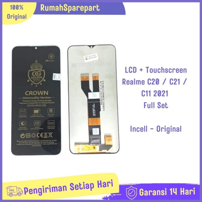 LCD + Touchscreen Realme C20 / C21 / C11 2021 Ori Full Set