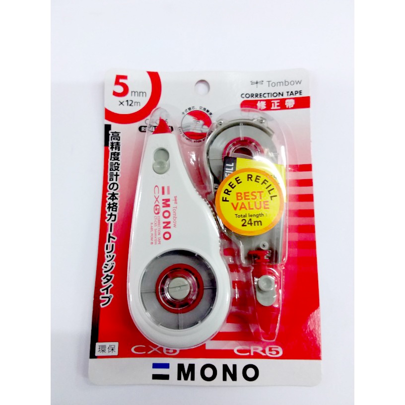 

CORRECTION TAPE TOMBOW CT-CX5CR5 HNS