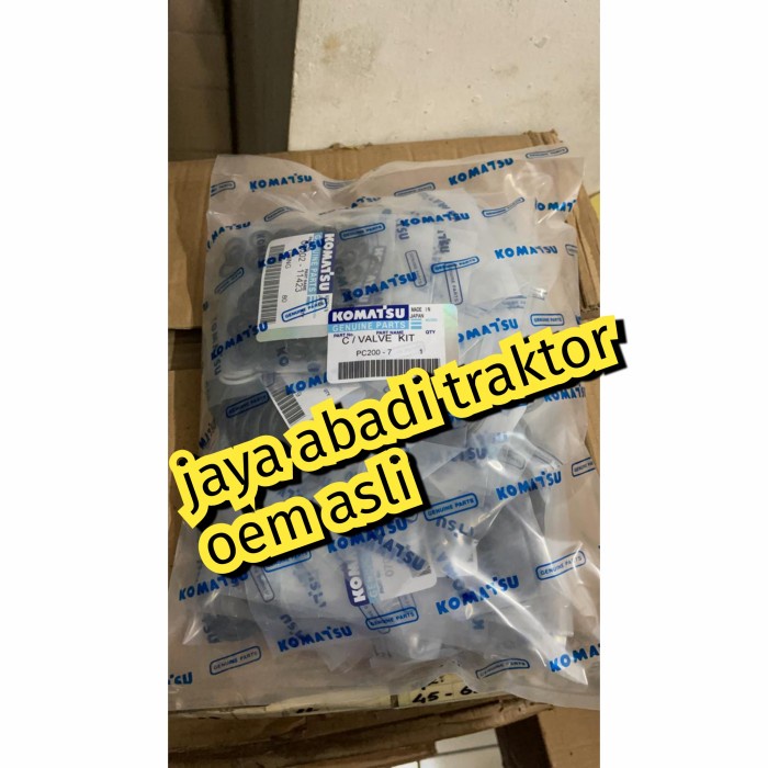 JYBT Seal kit control valve komatsu PC200-7 asli oem komatsu