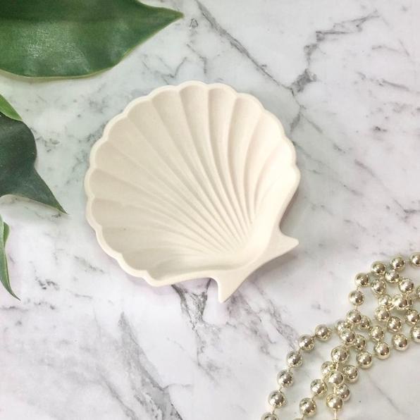 [PROMO TERMURAH] Shell Coaster / Coaster Kerang Aesthetic / Tatakan Perhiasan / Home Decor / Propert