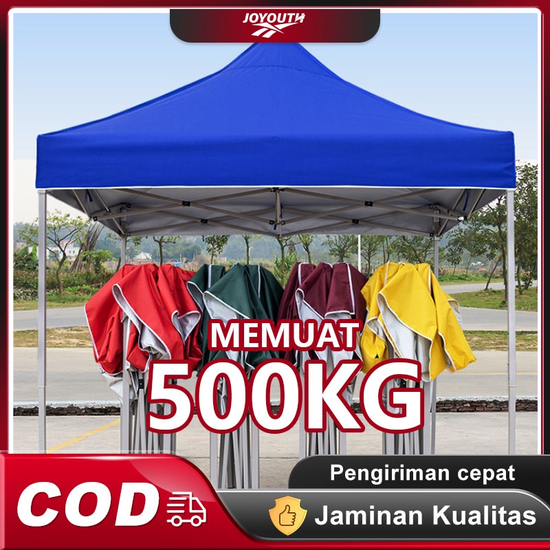 Joy Tenda Lipat 3X3/Tenda Lipat Jualan/Tenda Jualan 2X2/Tenda Bazar 600D Outdoor/Tenda Bazar