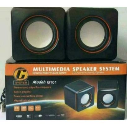 Speaker Laptop G-101 Left-Right Suara Bagus