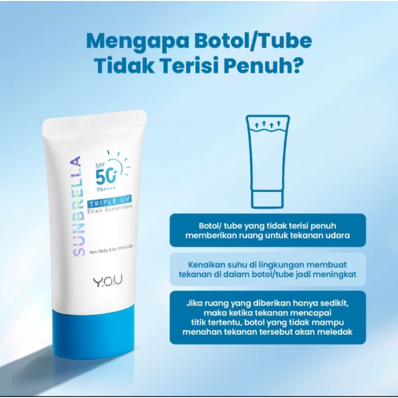 YOU Sunbrella sunscreen Spf 50