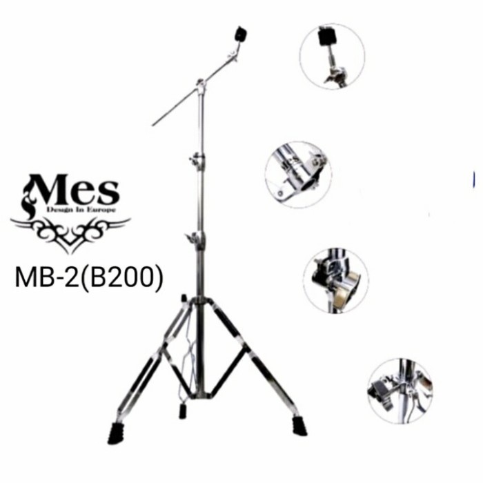 Stand Boom Stand Drum Mb-2 B-200 Mb200 B200 Merk Mes Original, Best Promo Terbaru