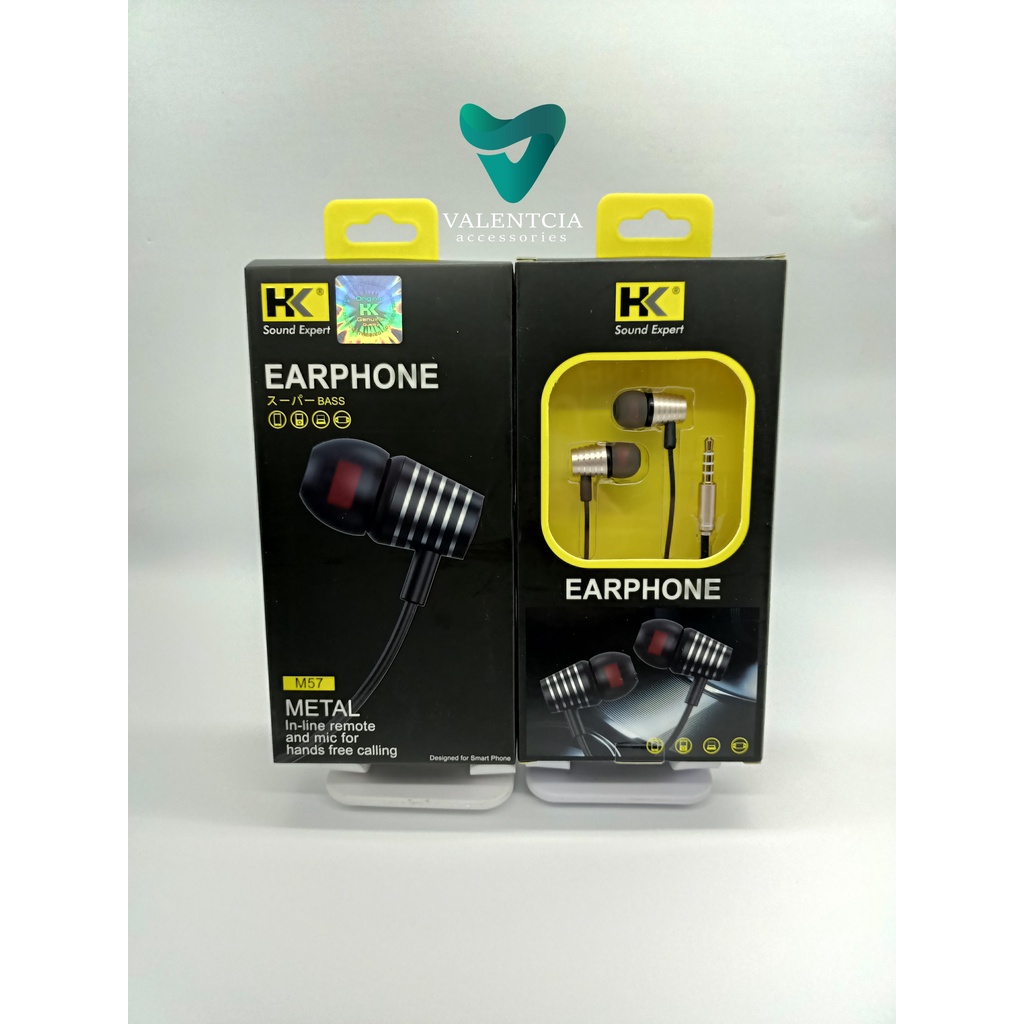 HEADSET / HANDSFREE HK M57 SUPER BASS