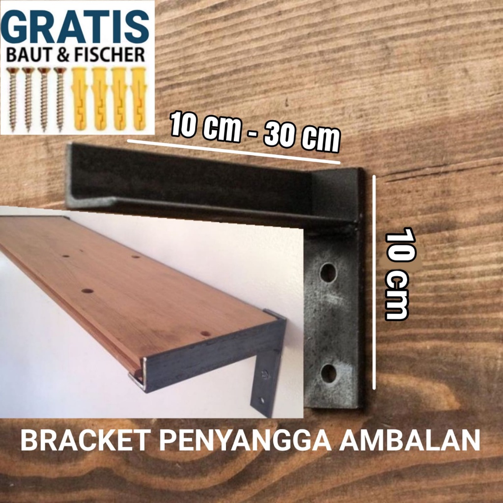 BRACKET PAPAN AMBALAN / BESI SIKU PENYANGGA PAPAN / AMBALAN PAPAN / SIKU L