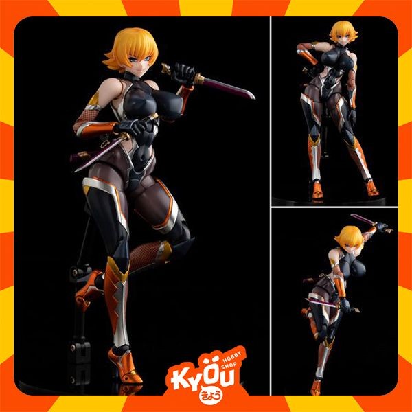 ✨New Ori Second Axe Action Figure Sakura Igawa - Taimanin Series Terbatas