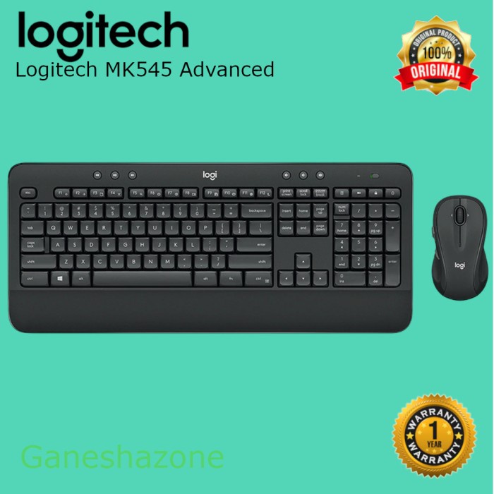 LOGITECH MK545 ADVANCED WIRELESS KEYBOARD MOUSE / LOGITECH MK545 COMBO ORIGINAL