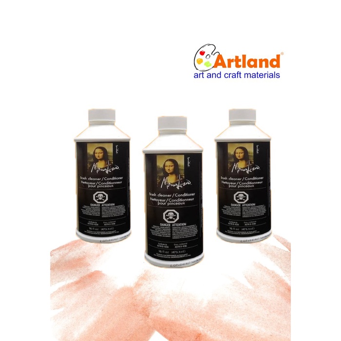 

Gaya Cairan Pembersih Kuas Lukis Speedball Mona Lisa Brush Cleaner 16Oz