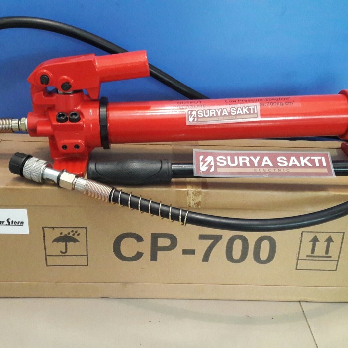 Terlaris Pompa Busbar Hydraulic Hidrolik Hand Pump Cp-700 Klarstern Manual