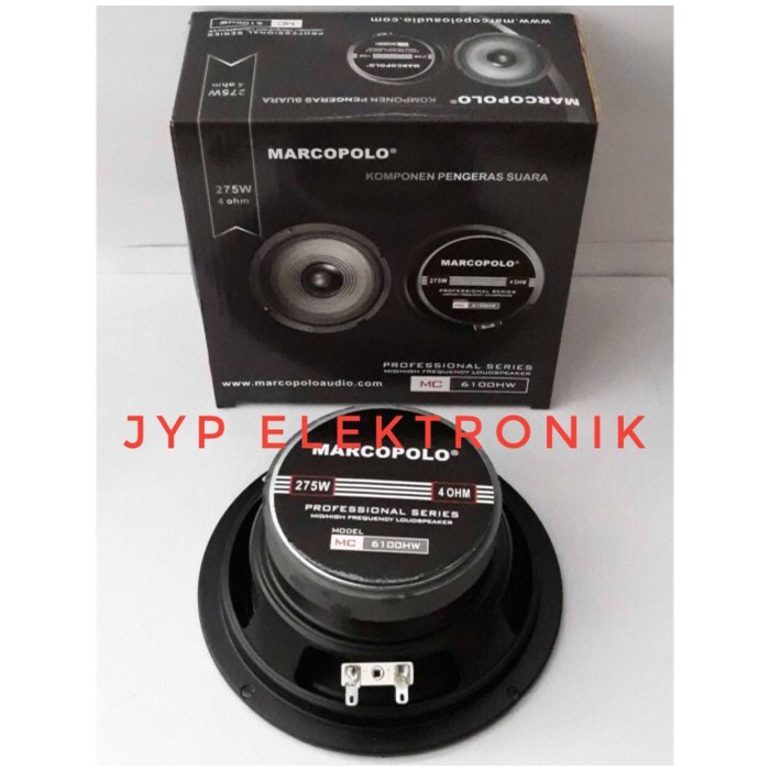 Promo Speaker Marcopolo Mc 6100 Hw / Marcopolo Mc 6100 Full Range 6Inch Terbaru