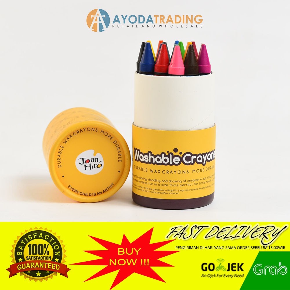 

Joan Ro Washable Crayon Hadiah Kado