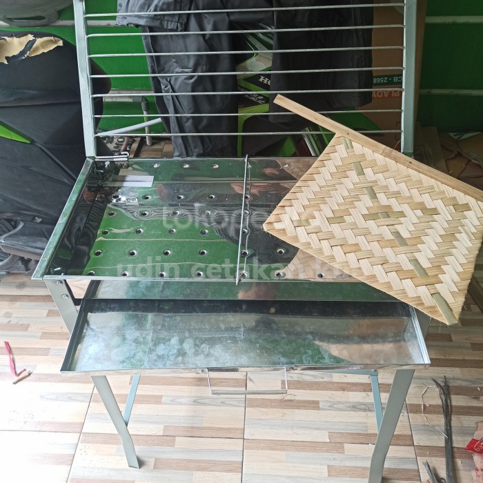 TERMURAH bakaran ikan stainless / bakaran ayam sate ikan stainless /GRILL PEN/BAKARAN SATE/MULTI