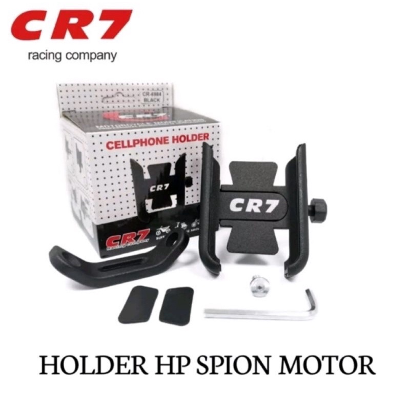 Holder Hp Motor Spion Universal Full Besi Holder Motor Besi CR7 Holder Spion Moto