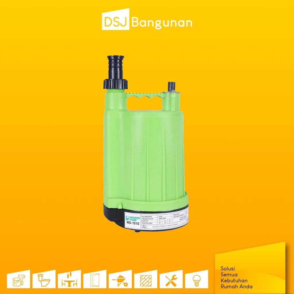 Wasser Pump WD 101 E Pompa Air Celup Pompa Celup Air Bersih
