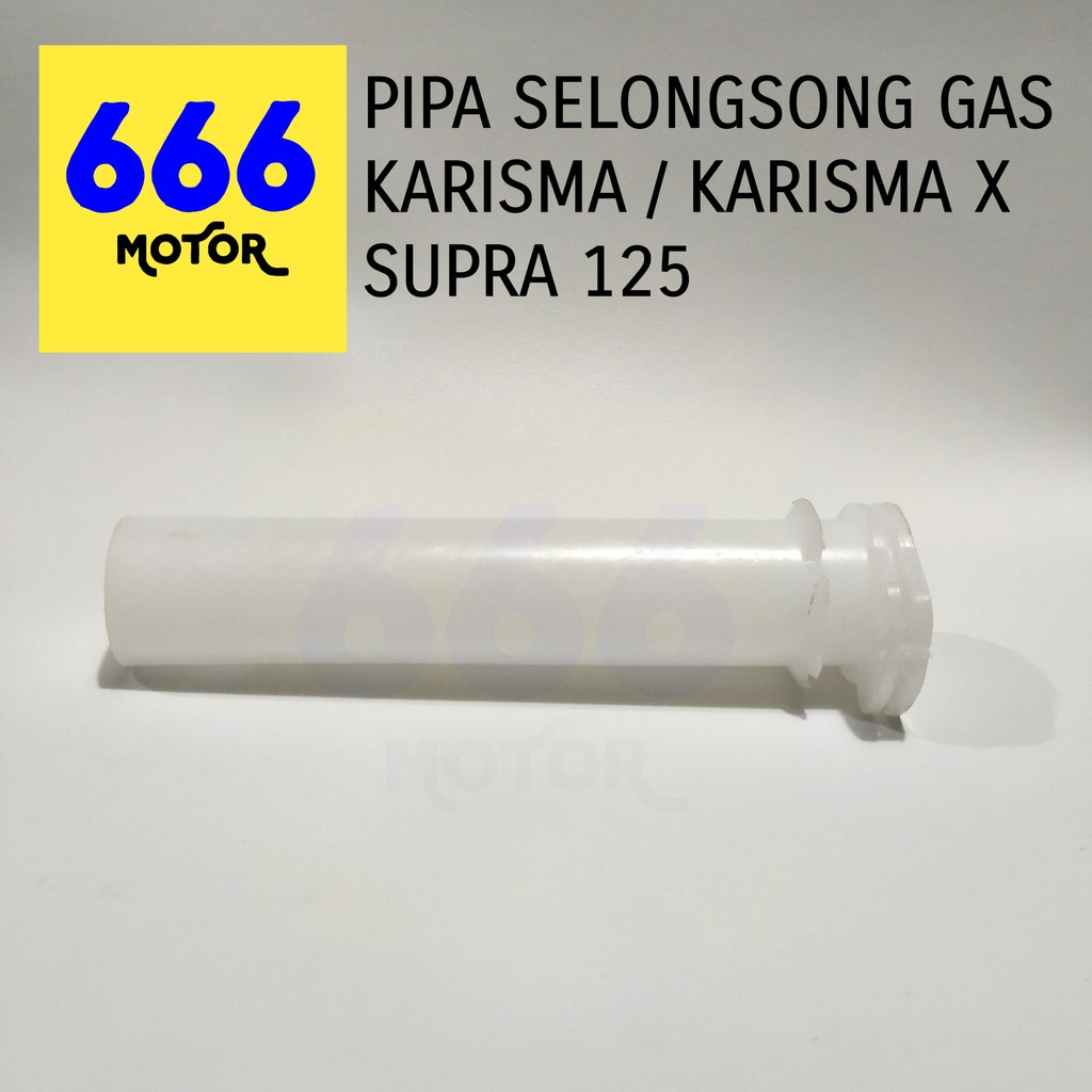 666MOTOR PIPA SELONGSONG GAS KARISMA / KARISMA X / SUPRA X 125 WARNA RANDOM SESUAI STOK