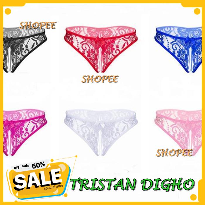 LINGERIE SEXY OPEN G STRING RENDA TRANSPARENT SEAMLESS THONGS C / LINGERIE SEXY OPEN G STRING RENDA 