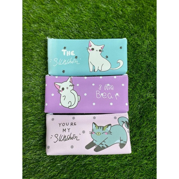 

Kotak Pensil/Dompet pencil/Pencil Case motif Cat lucu 6667