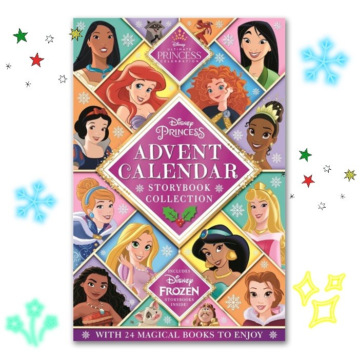 [COD] Disney Princess Storybook Collection Advent Calendar  24 Storybook  Terbaru