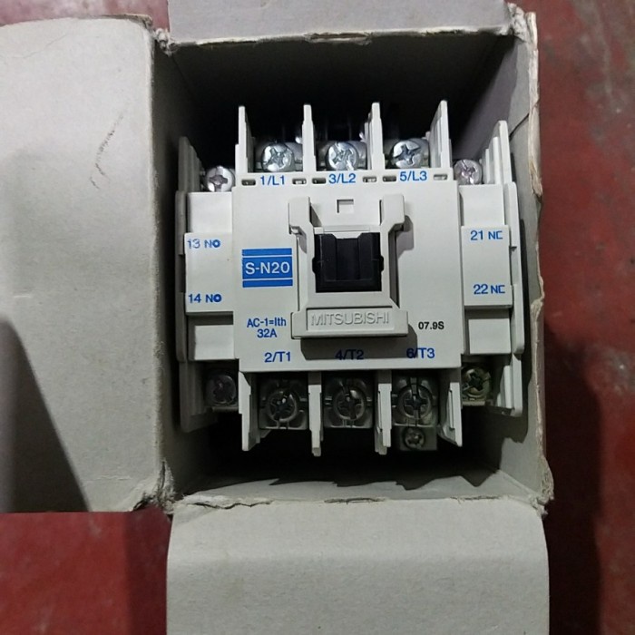 [New] Magnetic Contactor Ewig S-N21 3P 32A / Kontaktor Ewig Sn21 Sn-21 -110V Terbatas