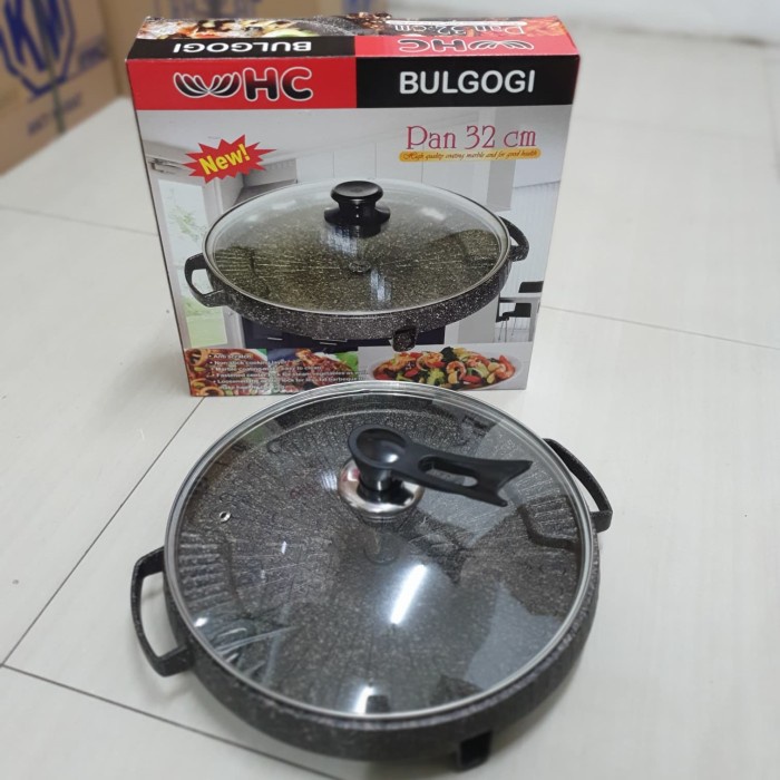 [Ori] Lrc Bulgogi Pan / Alat Panggang Steak Yakiniku Pan 32Cm Diskon