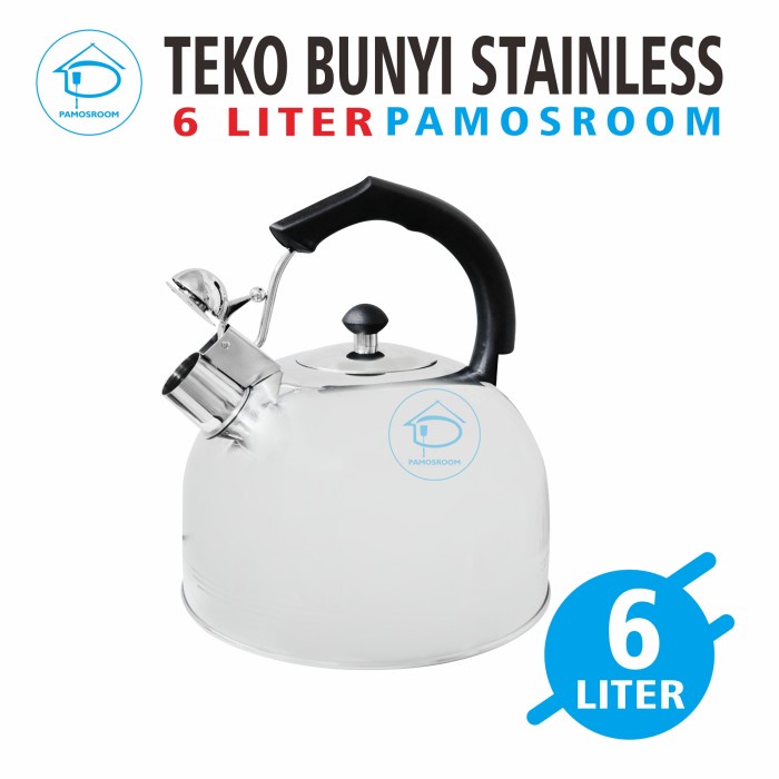 [Ori] Imperial Teko Siul Stainless Teko Bunyi 6L Best Quality Premium Terbaru