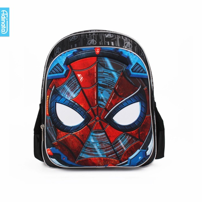 [Original] Avengers Strike Spiderman Bag M 2225-8015 Adinata / Tas Sekolah Terbaru