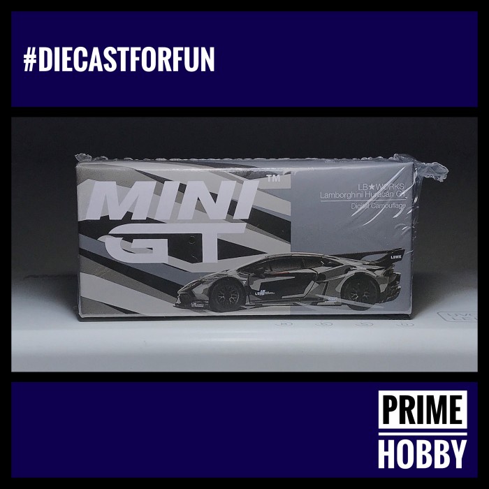 ✅COD Minigt Lamborghini Huracan Lbwork Camouflage Berkualitas