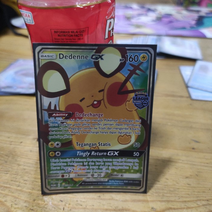 ✅New Dedenne Gx Promo Pokemon Berkualitas